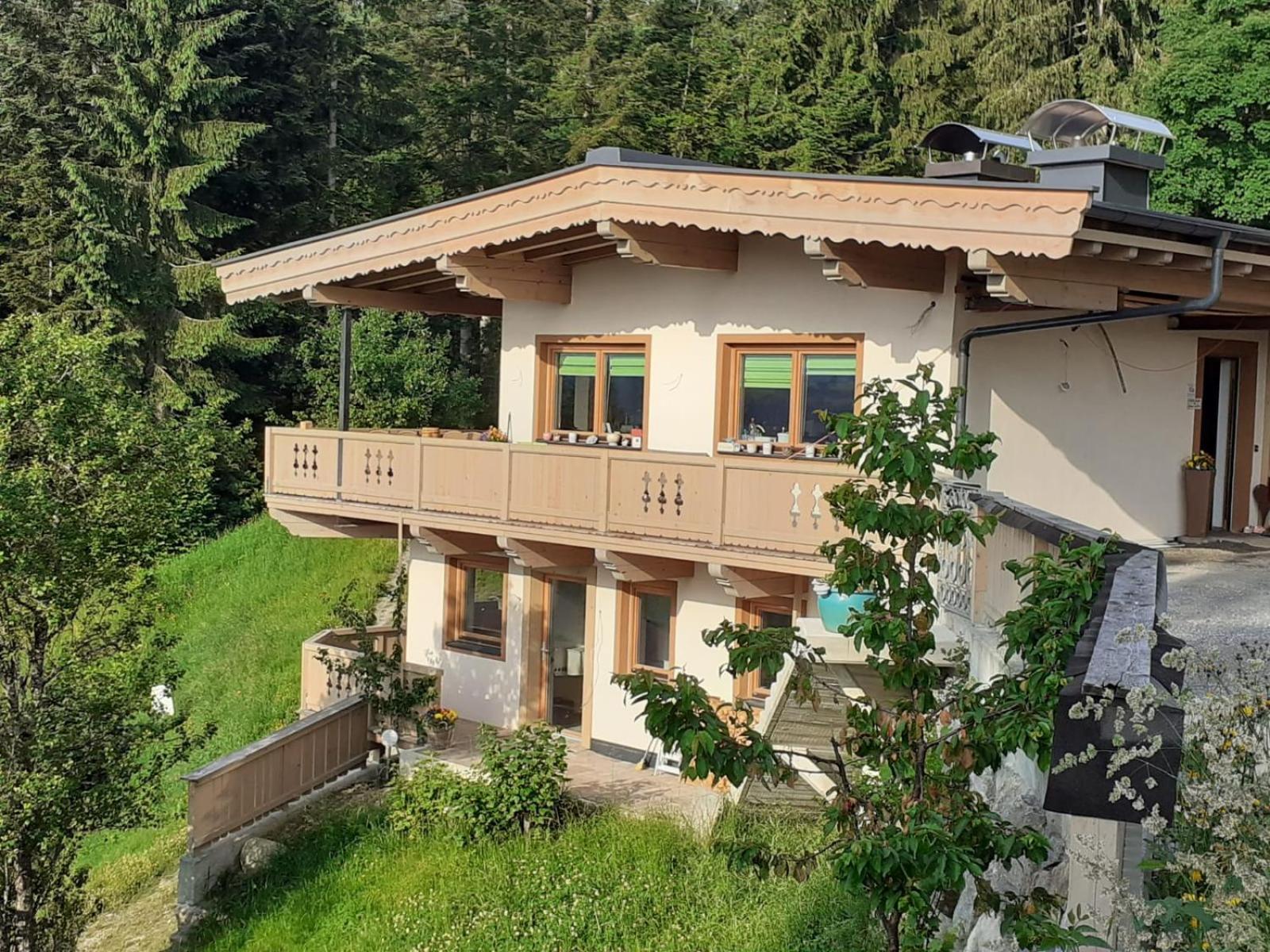 Ferienwohnung Waldglueck Reith bei Kitzbuehel Bagian luar foto